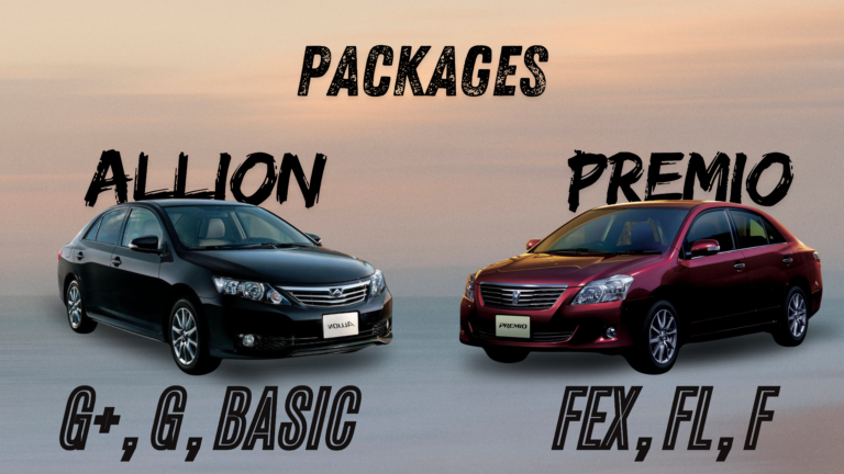 Allion Premio packages